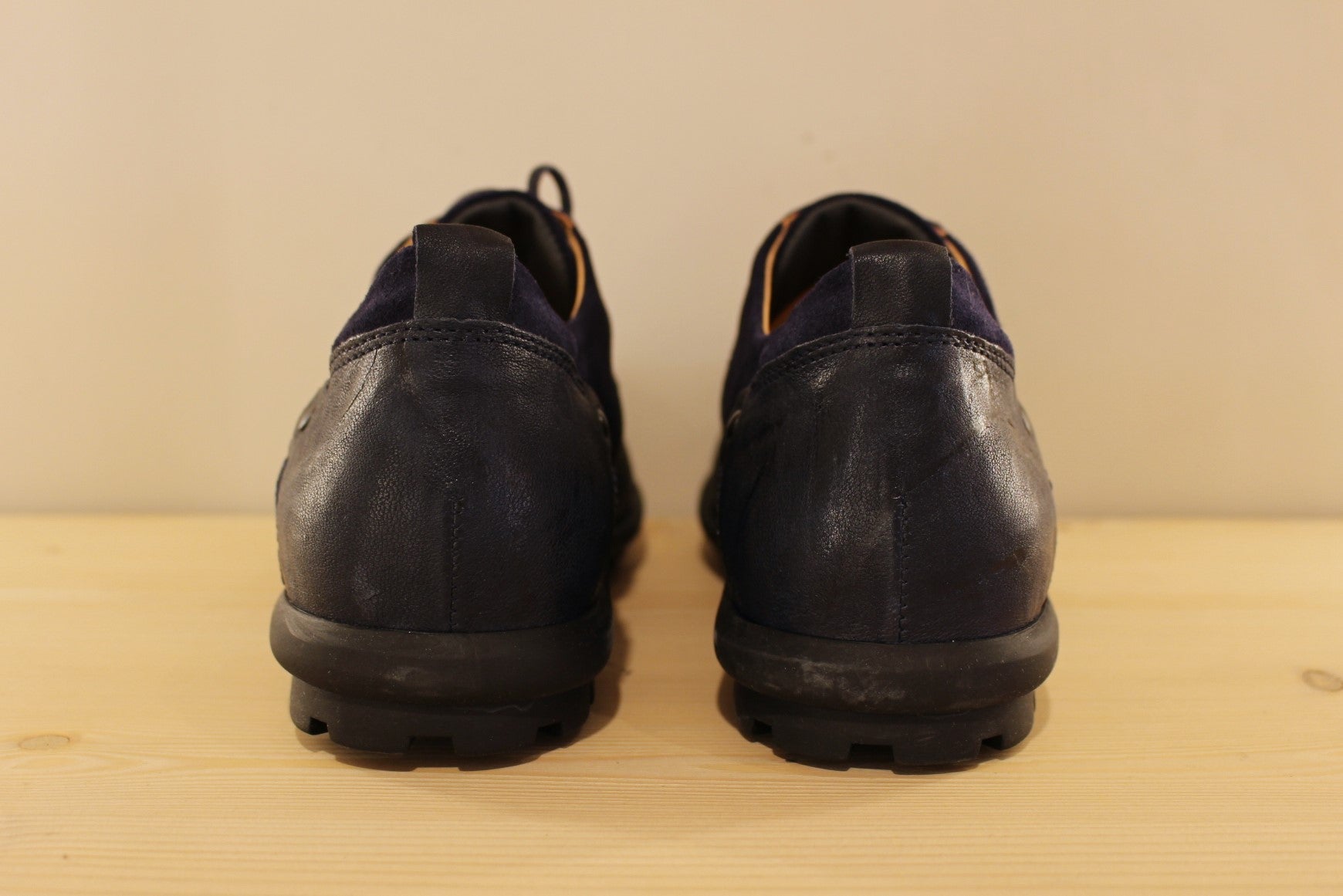 Richelieu en cuir bleu pour homme THINK