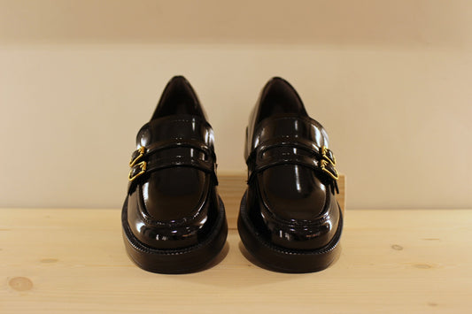 Mocassin VEGAN TAMARIS en noir 