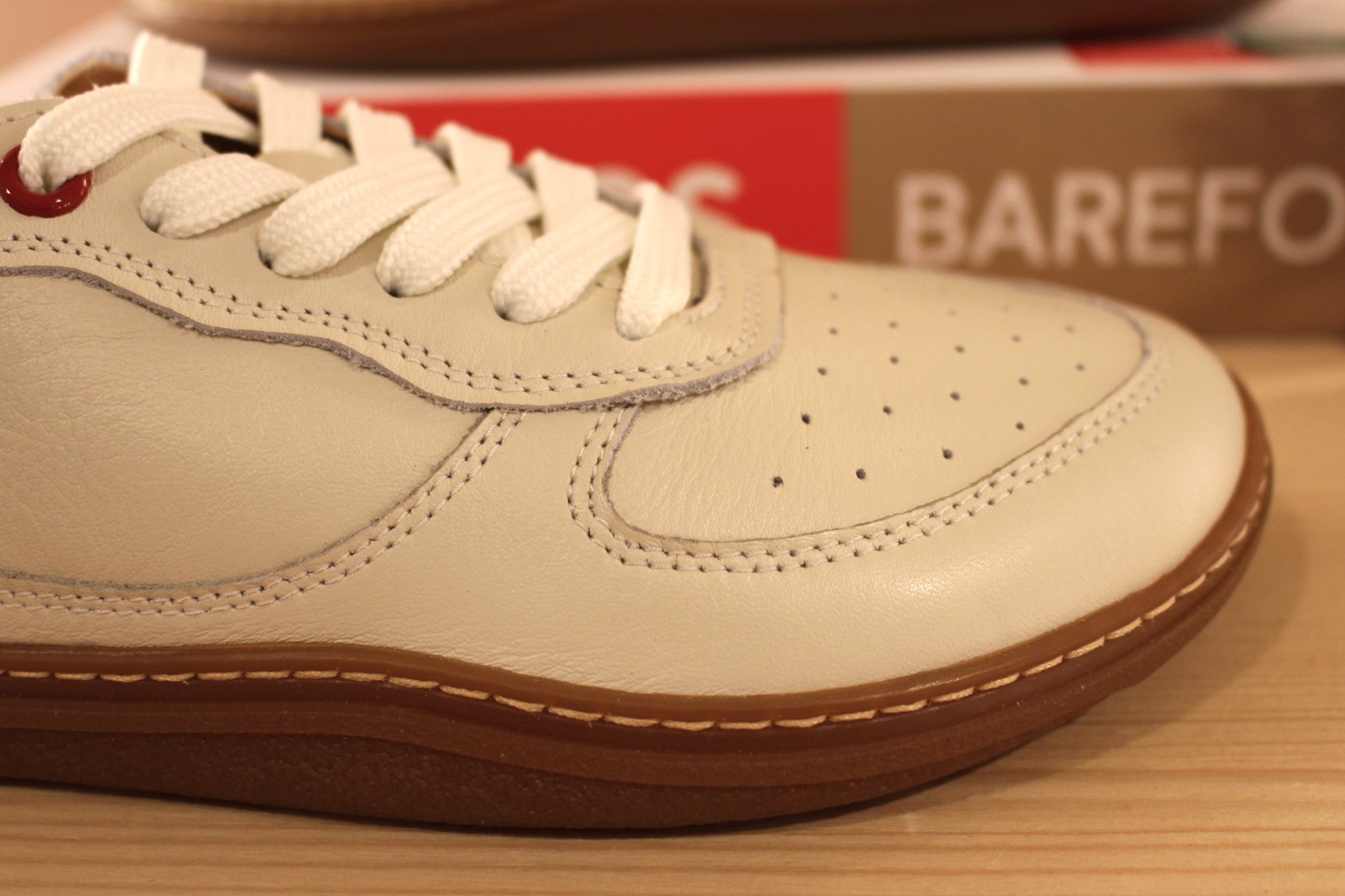 Barefoot femme en cuir blanc PIKOLINOS