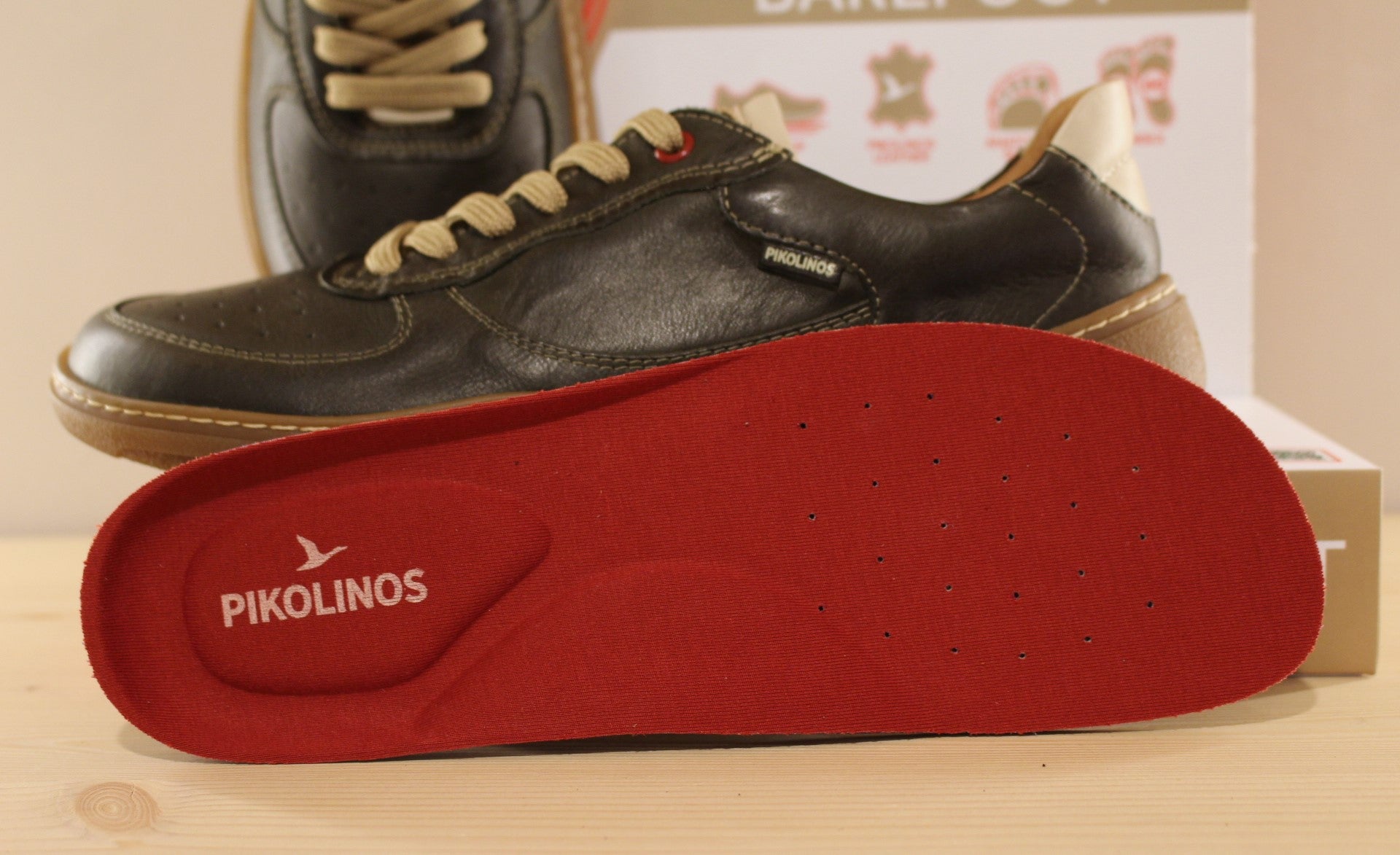 Barefoot en cuir pine PIKOLINOS