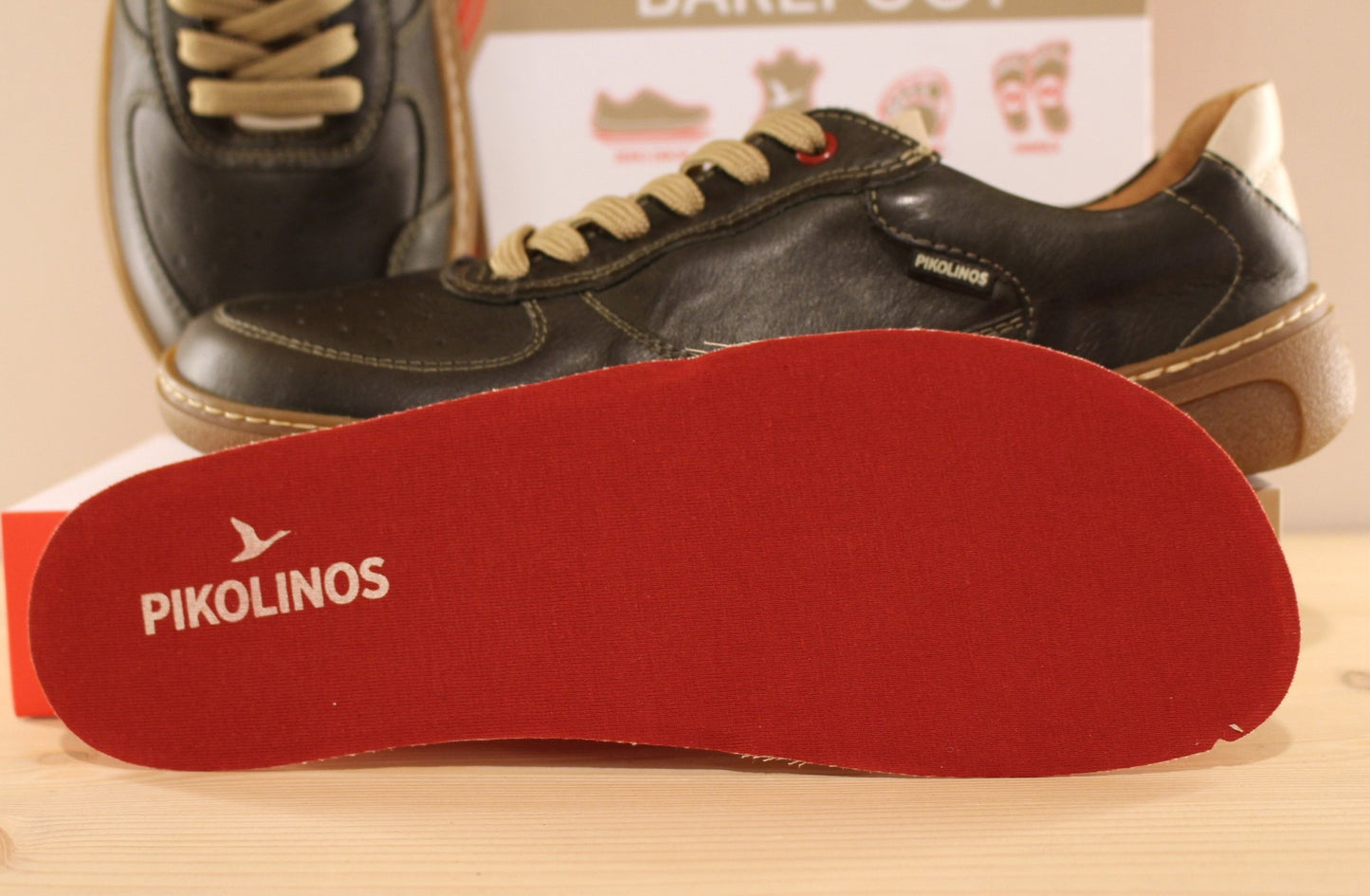 Barefoot en cuir pine PIKOLINOS