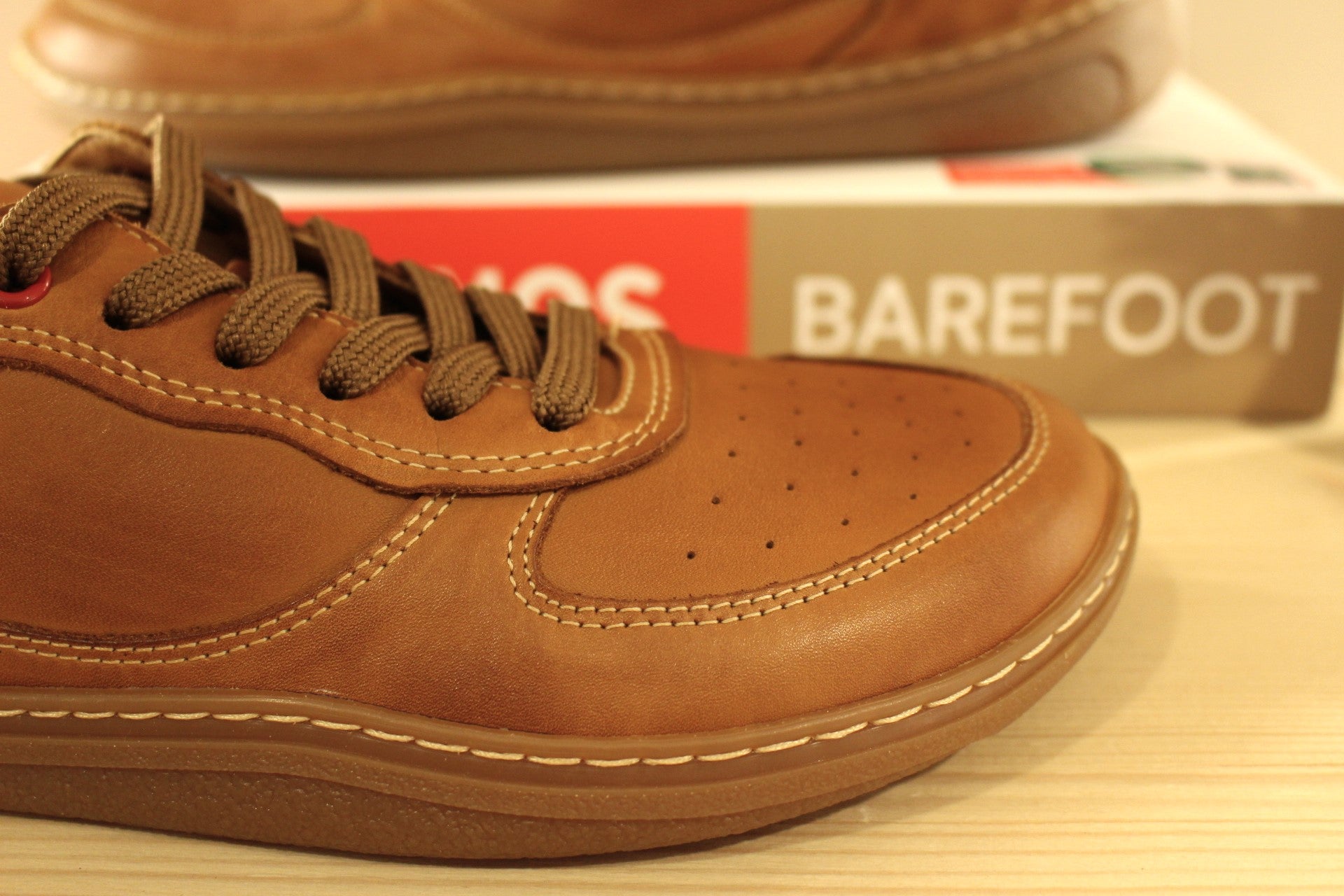 Barefoot homme en cuir beige PIKOLINOS
