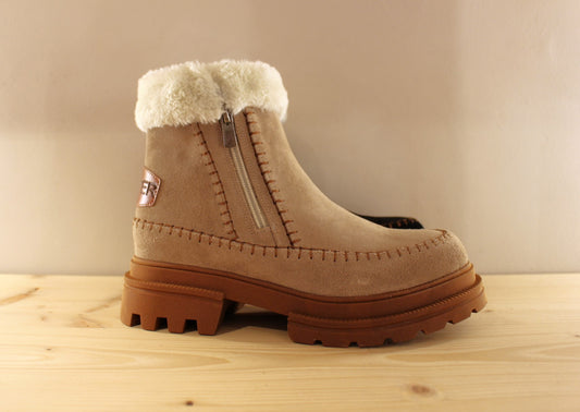 Bottines chaudes deux zips HOOPER