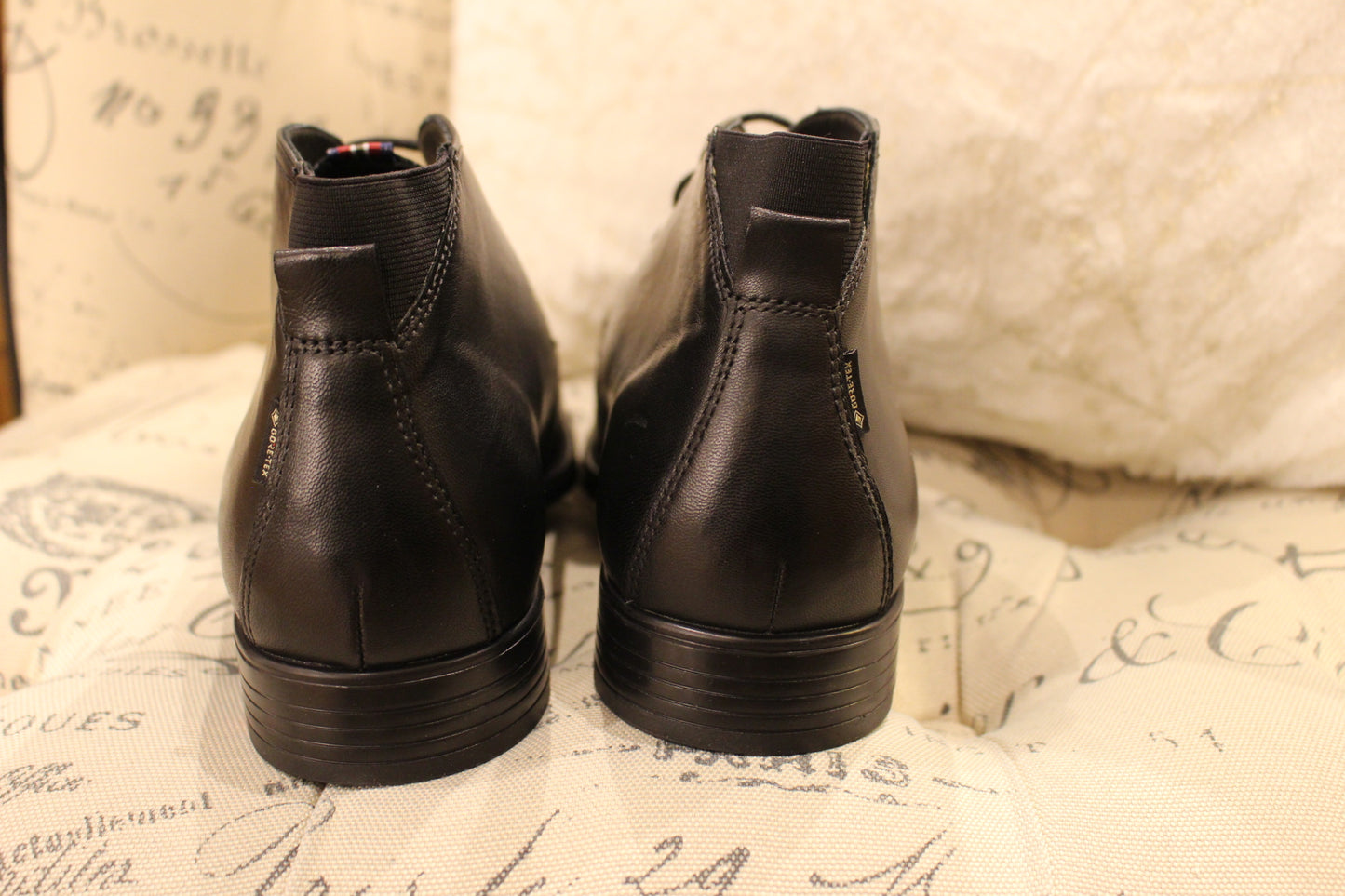 Lloyd chaussure cuir lisse noir gore-tex