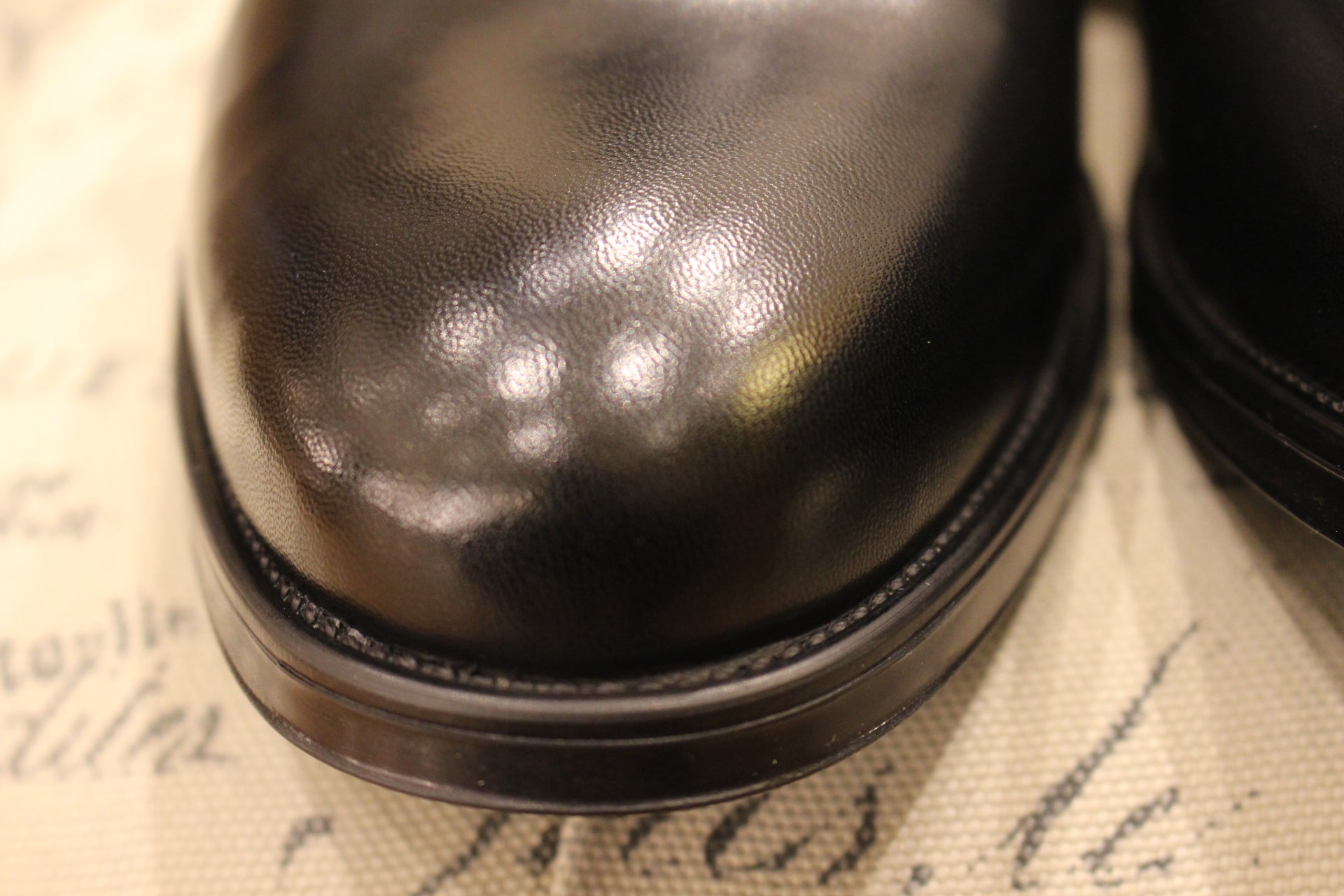 Lloyd chaussure cuir lisse noir gore-tex